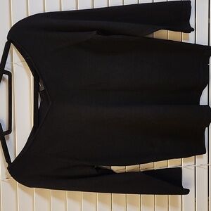 NWT Ann Taylor V neck Sweater Black,